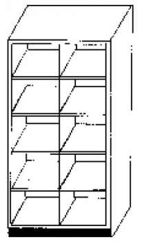 Preview: 95R 40M | Hochschrank ohne Türen Preview: 95R 40M | Hochschrank ohne Türen