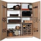 Preview: Musikinstrumentenschrank – Typ B   BxHxT 148 x 190 x 60 cm