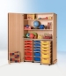 Preview: Garagenschrank mit 3 Schubladen- container, 120x190x50 cm