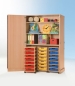 Preview: Garagenschrank mit 3 Schubladen- container, 120x190x50 cm