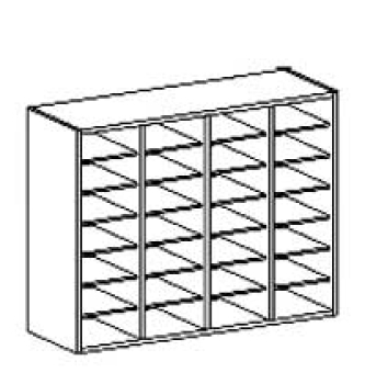 Aufsatzschrank   BxHxT 120 x 92 x 40 cm