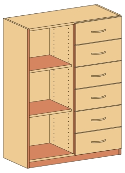 Unterschrank   BxHxT 120 x 120 x 40 cm