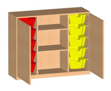 120T 10ES U | Hochschrank geschlossen, mit Drehtüren