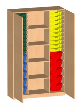 120T 30ES | Hochschrank geschlossen, mit Drehtüren