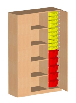 120TR 30ES | Hochschrank, mit schmalen Türen