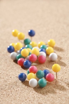 Push-Pins, Kugel 20 Stück
