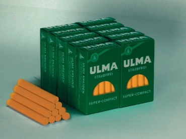 ULMA-Super-C.-Kreide, staubfrei, orange
