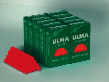ULMA-Super-C.-Kreide, staubfrei rot