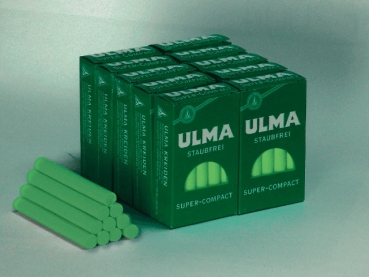 ULMA-Super-C.-Kreide, staubfrei, grün