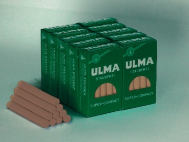 ULMA-Super-C.-Kreide, staubfrei, braun