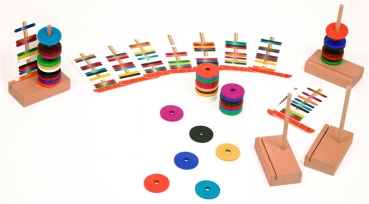 Magna Disc 4, im Karton, mit 4 Holzständern, für 4 Spieler