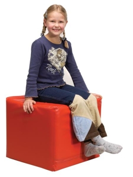 Pänz Spiel- und Sitzwürfel rot, 50 x 45 cm