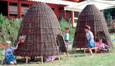 Weidenhütte 140 cm (TÜV/GS-Zeichen)