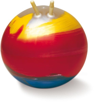 Sprungball Junior Rainbow, 45 cm, in Polybagtasche