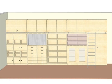 ErgoTray Klassenraumregal, 12 Boxen,BHT104,5x83,5x40cm