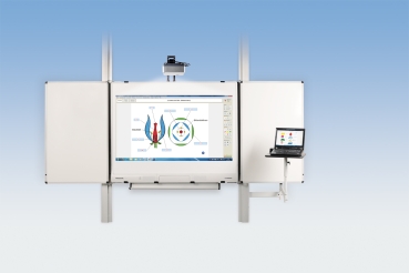 Panasonic Board interaktiv, Pylonentafel, mit Flügel