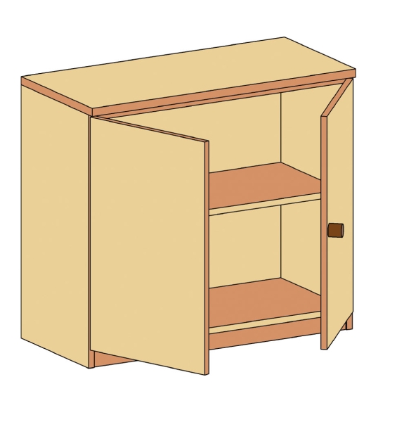 Anrichte   BxHxT 100 x 82,5 x 40 cm