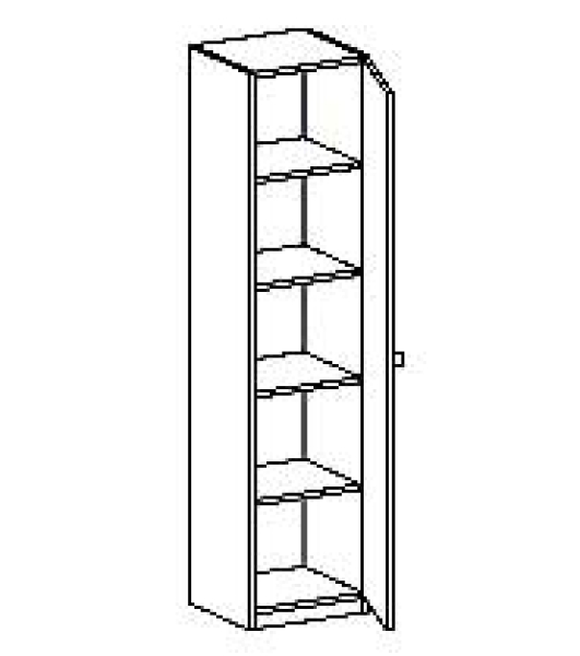 Schrank   BxHxT 54 x 190 x 40 cm