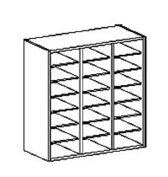 Aufsatzschrank   BxHxT 95 x 92 x 40 cm