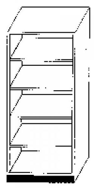 95R 50 | Hochschrank ohne Türen