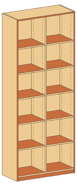 Schrank   BxHxT 90 x 230 x 40 cm