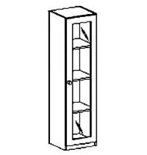 Schrank   BxHxT 54 x 170 x 40 cm