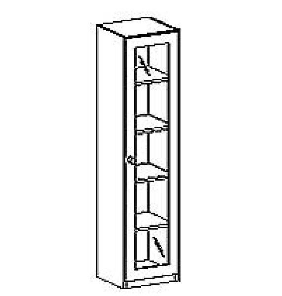 Schrank   BxHxT 45 x 190 x 40 cm