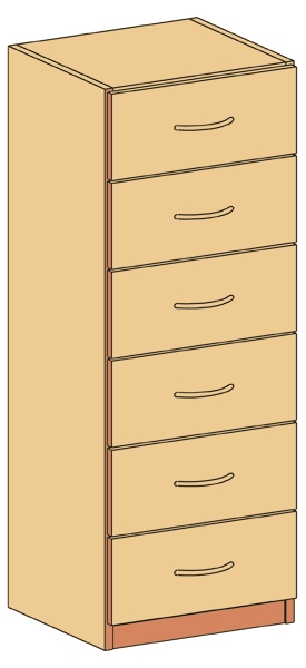 Unterschrank   BxHxT 45 x 120 x 40 cm