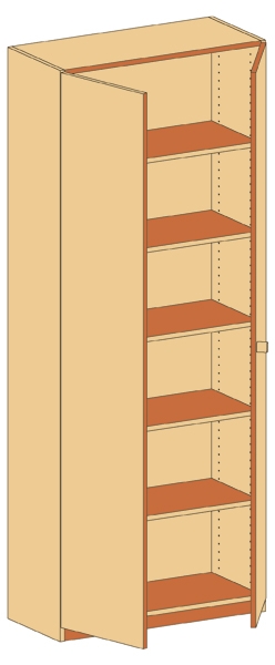 Schrank   BxHxT 90 x 230 x 40 cm