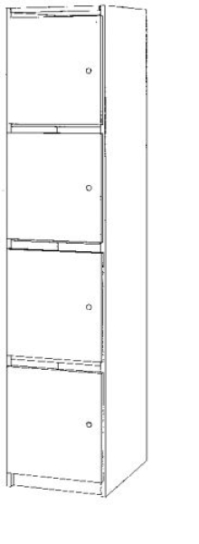 SFS 4B/4L | Schließfachschrank