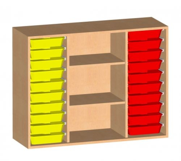 120R 20ES A | Halbschrank offen, ohne Türen