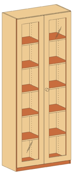 Schrank   BxHxT 100 x 230 x 40 cm