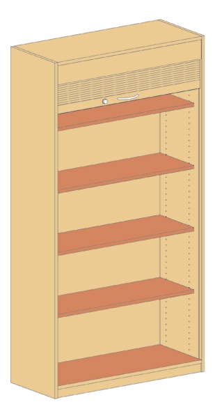 Schrank (4,5 OH)   BxHxT 100 x 190 x 40 cm