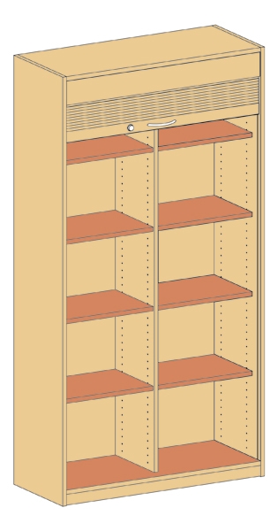 Schrank (4,5 OH)   BxHxT 100 x 190 x 40 cm