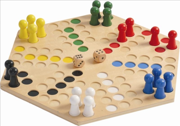 Ludo 6er Mühle Brettspiel