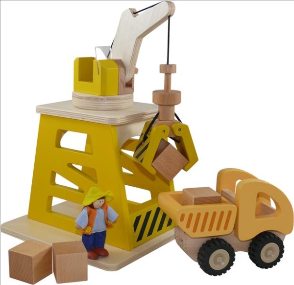 Baustelle Spielset, 7 teilig