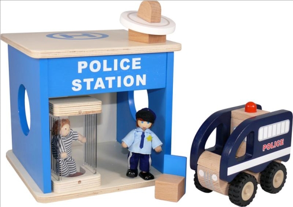 Polizei-Sation Spielset