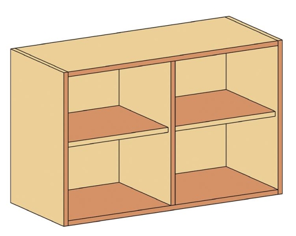 Hängeschrank   BxHxT 100 x 60 x 40 cm